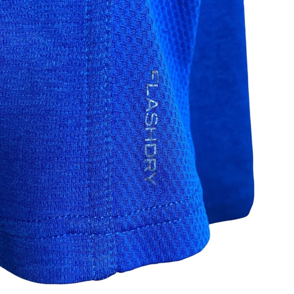 The North Face 1/4 Zip FlashDry Active Pullover Royal Blue Sport Run Men’s S